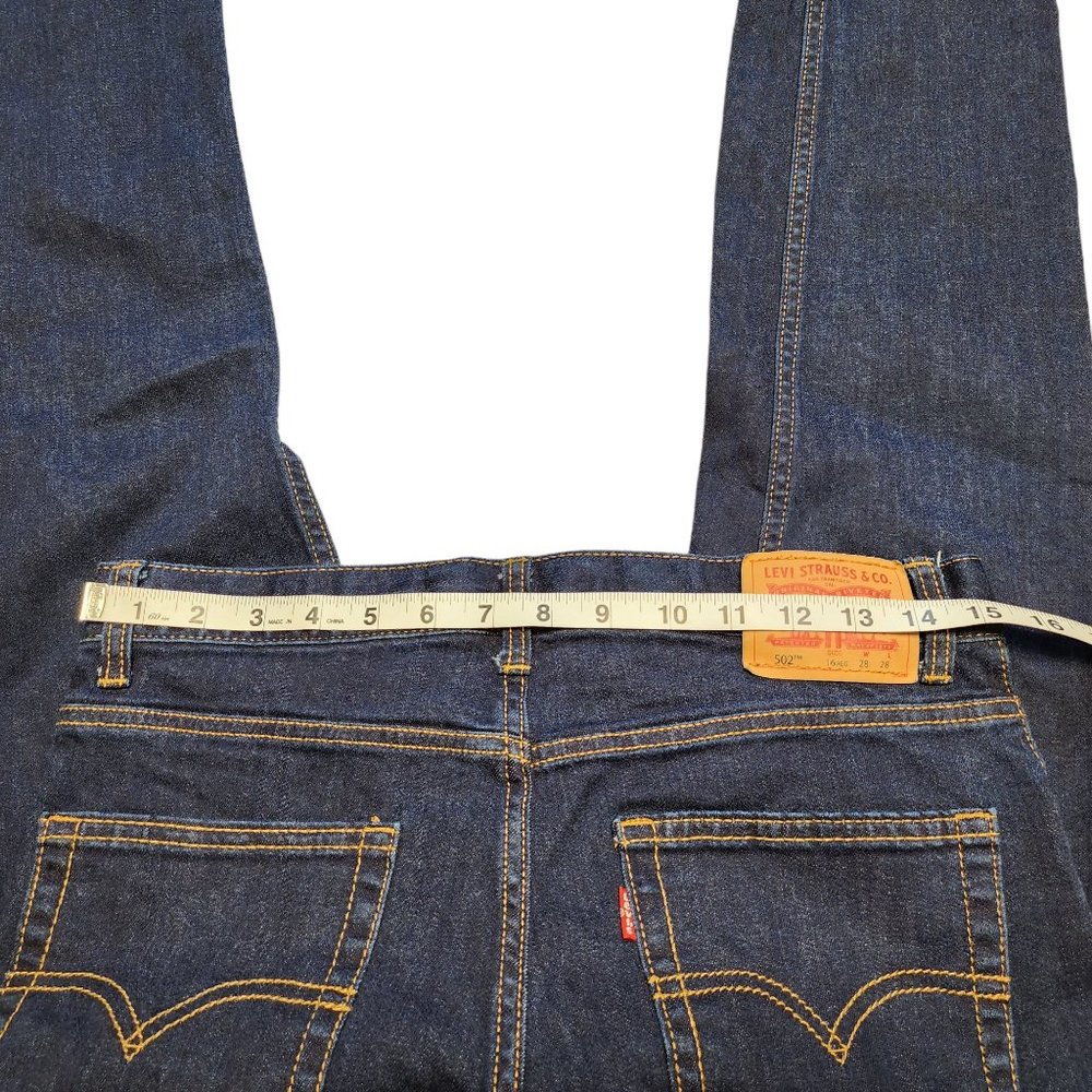 Levis‎ 502 Regular Taper Boys Jeans - Size 18 - 28x28 - Picture 10 of 10